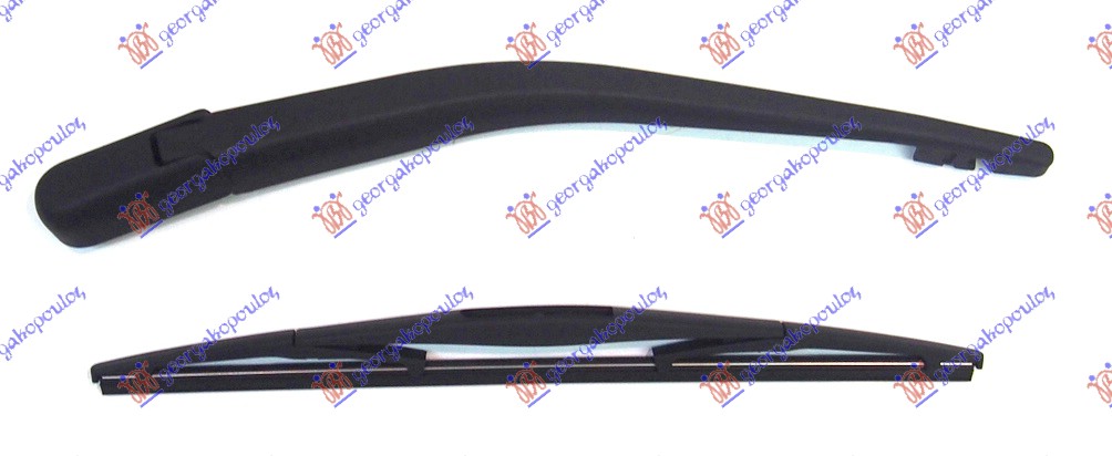 REAR WIPER ARM WITH BLADE 350mm