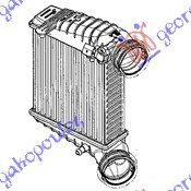 ΨΥΓΕΙΟ INTERCOOLER ΒΕΝΖ.(23x20,7x62)