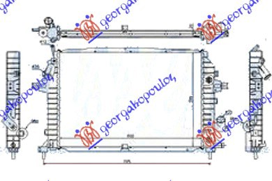 ΨΥΓΕΙΟ 1.7-1.9CDTi 2.0i16V OPC +/-AC ΑΥΤΟΜΑΤΟ (60x41)