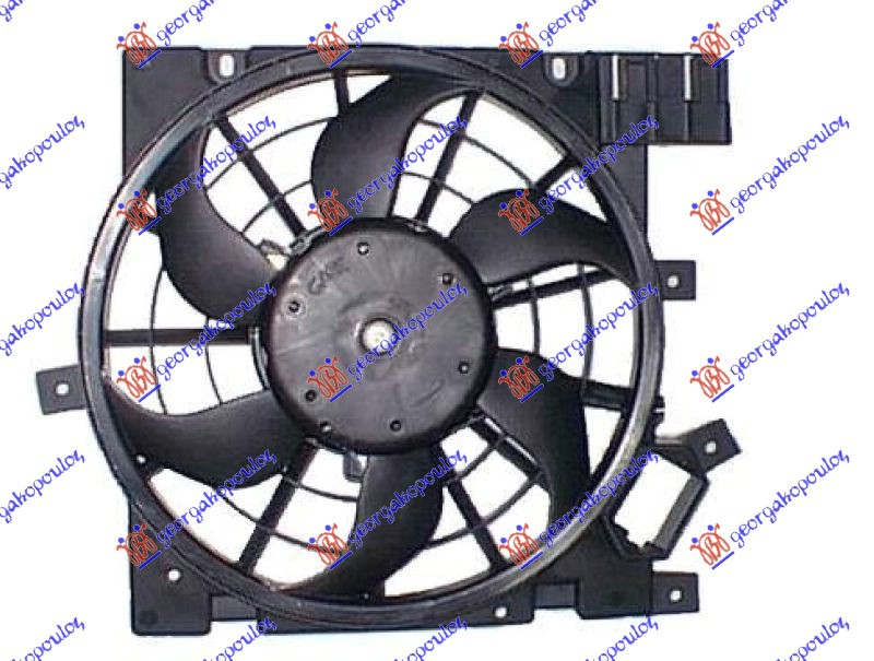 A/C FAN ASSY  1,3-1,7-1,9CDTI-2,0 OPC