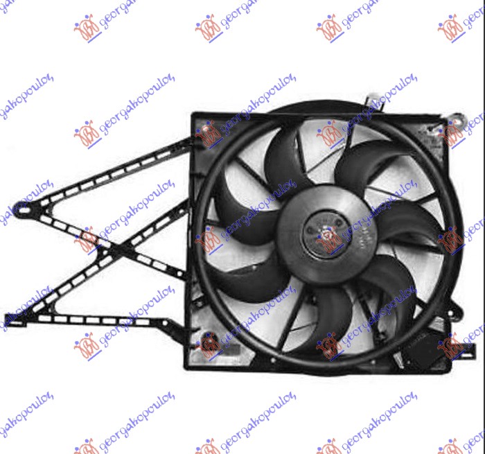 ΒΕΝΤΙΛΑΤΕΡ ΨΥΓΕΙΟΥ ΚΟΜΠΛΕ (4PIN) (390mm)