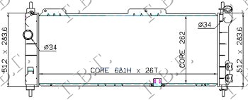 ΨΥΓΕΙΟ 1.2-1.4 +A/C (68x27,5) (ΠΑΡΟΧ.ΔΙΑΓΩΝ.)