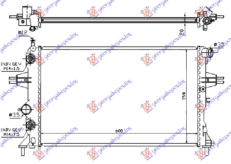 ΨΥΓΕΙΟ 1.4-1.6-1.8 ΒΕΝΖΙΝΗ +AC ΑΥΤΟΜΑΤΟ (610x378) (ΠΑΡΟΧΕΣ ΔΙΑΓΩΝΙΑ) (MAHLE BEHR)