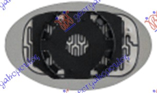DOOR MIRROR GLASS HEATED LH/RH (CONVEX GLASS)