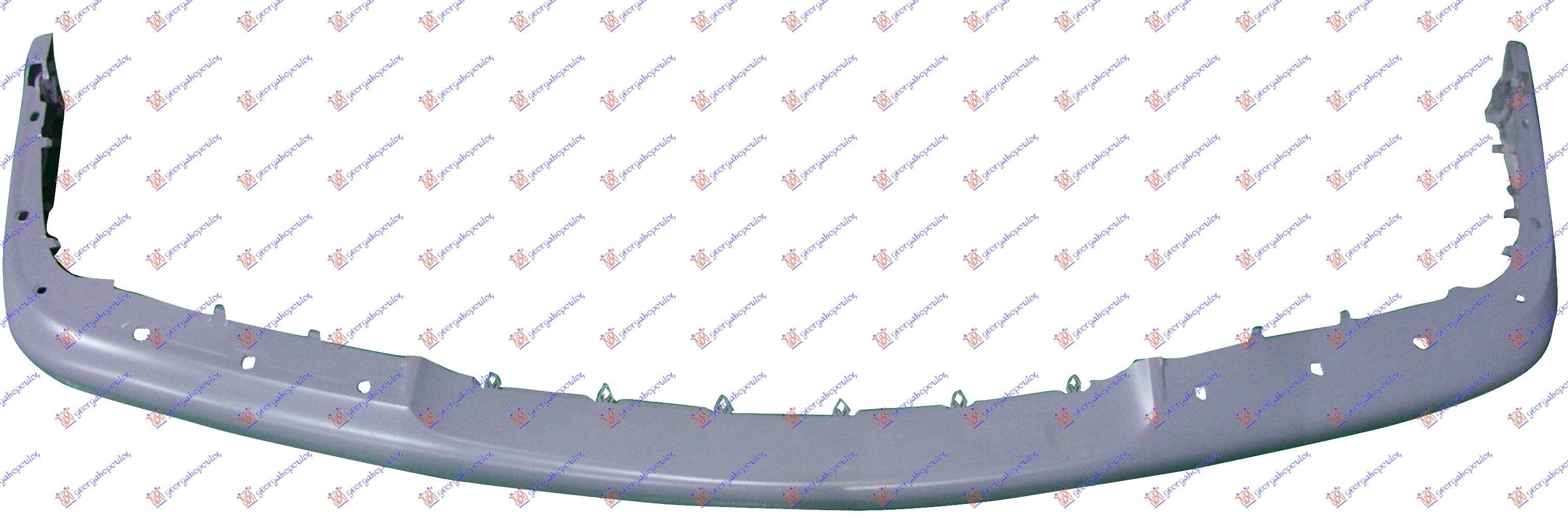 FRONT BUMPER UPPER STRIP PRIMED 1997-1999