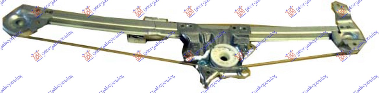 REAR WINDOW REGULATOR ELECTRICAL 1996- (W/O MOTOR)