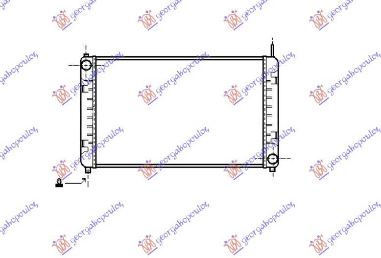 ΨΥΓΕΙΟ ΝΕΡΟΥ (63,2x37) (MAHLE BEHR PREMIUM LINE)