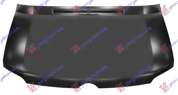 HOOD (2000-) (SHORT AIRDUCT GRILLE) 