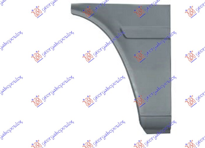 REAR FENDER CORNER (FRONT PART) (1200 mm)