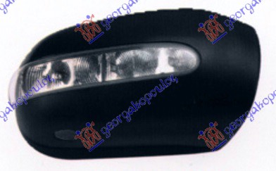 DOOR MIRROR COVER W/SIDE & FOOT LAMP 2003-
