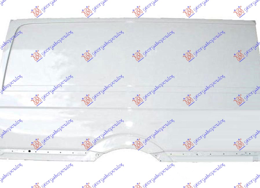 REAR WHEEL ARCH W/O CORNER LOWER (4300 mm)