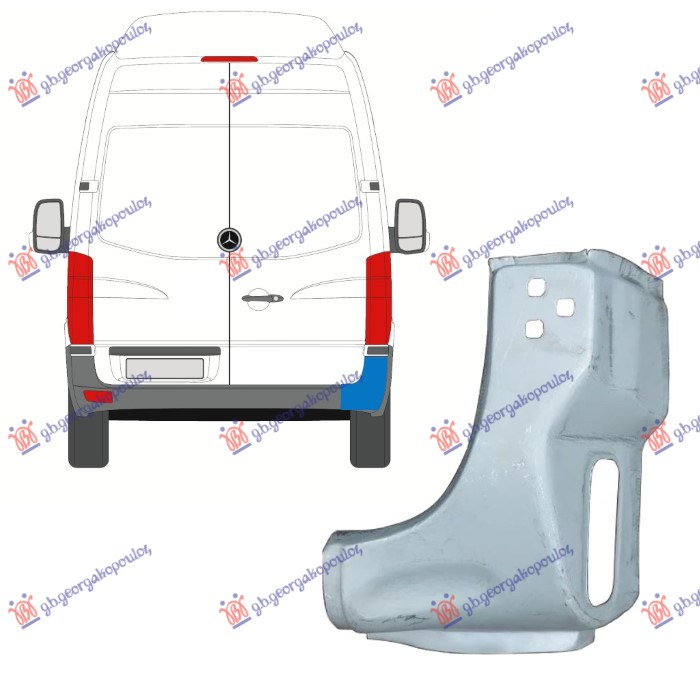 TAIL BODY CORNER LOWER