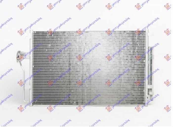 CONDENSER DIESEL (670x440x16) (MARELLI)