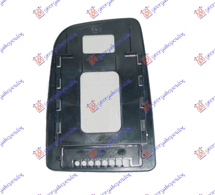 DOOR MIRROR GLASS (UPPER PART) (SQUARE BASE) W/PDC (CONVEX GLASS)