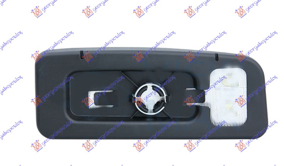 DOOR MIRROR GLASS HEATED (LOWER PART) (QUICK FIT) 2009- (CONVEX GLASS)