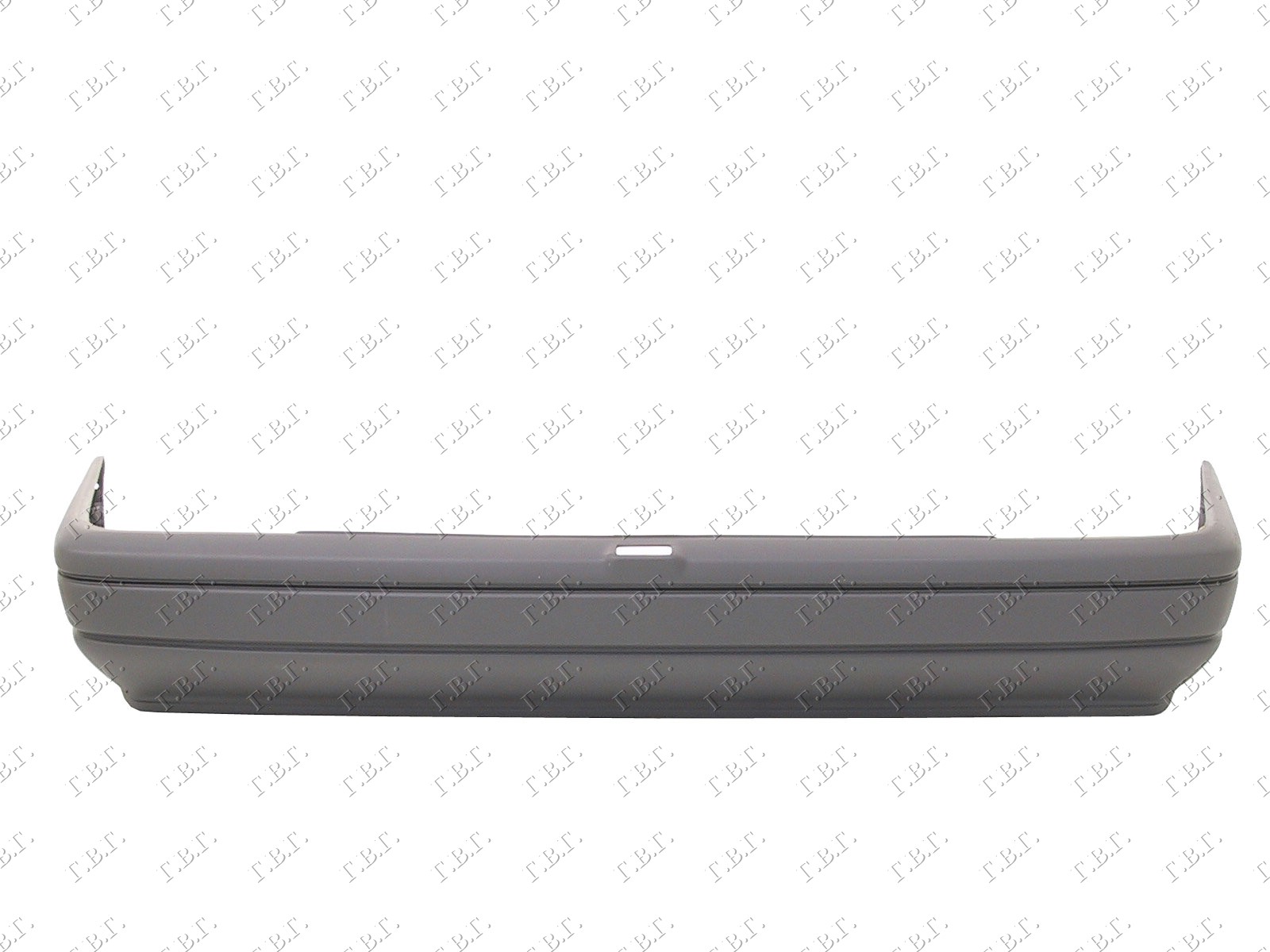 REAR BUMPER GREY 3/5 DOORS