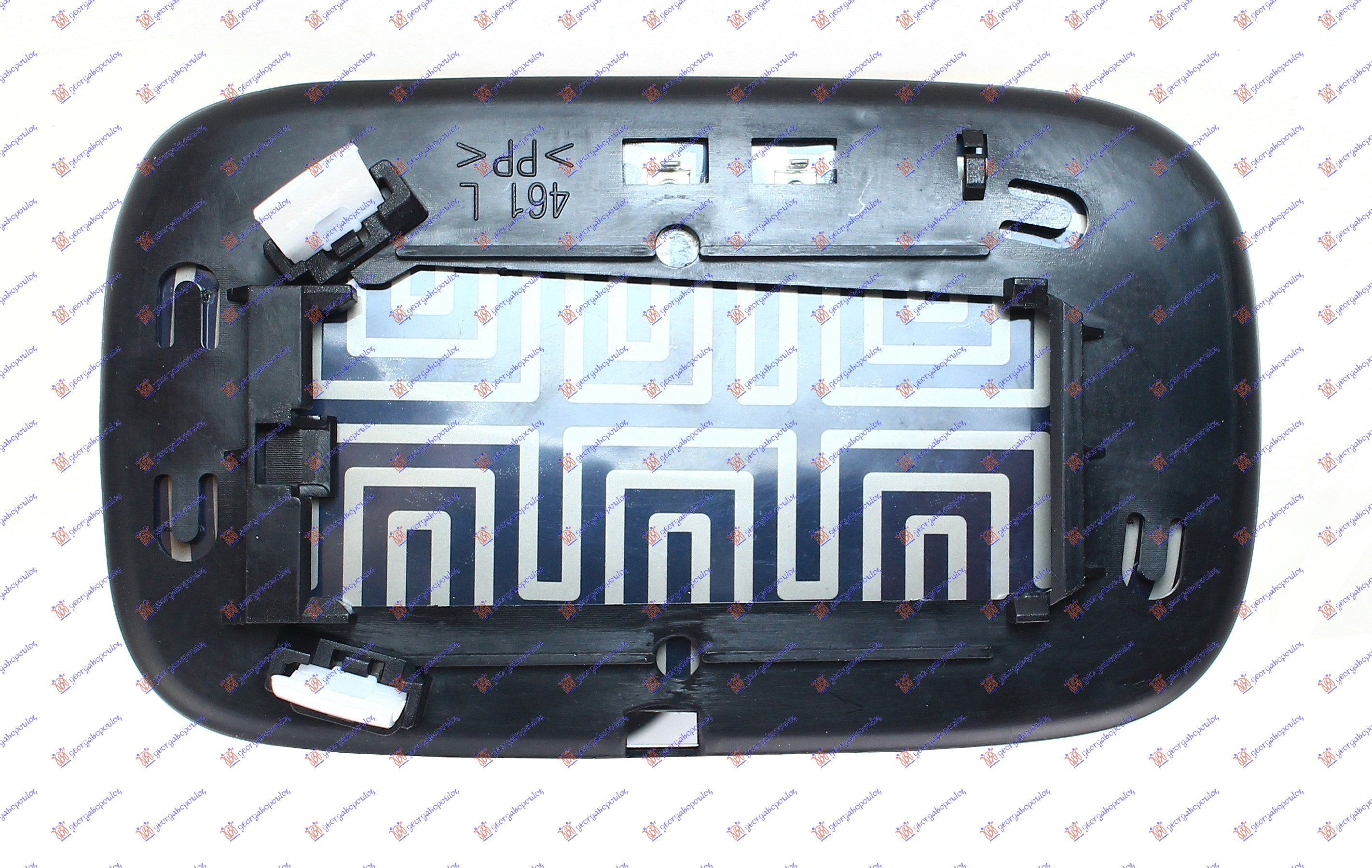 DOOR MIRROR GLASS HEATED (ASPHERICAL GLASS)