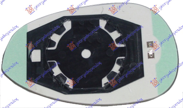 DOOR MIRROR GLASS HEATED (CONVEX GLASS)
