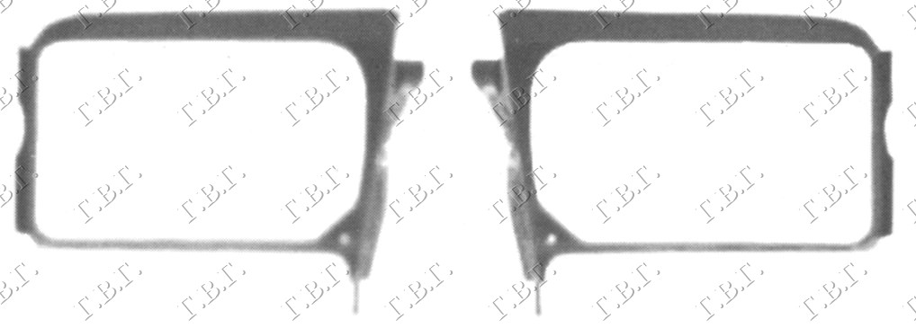 HEAD LAMP PANEL STEEL