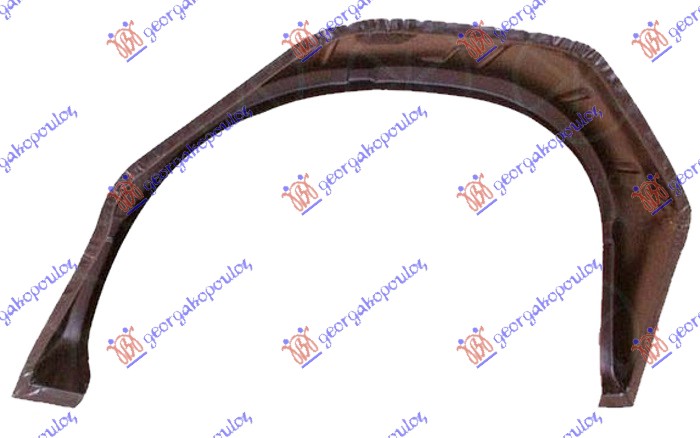 INNER REAR WHEEL HOUSING (2835 mm)