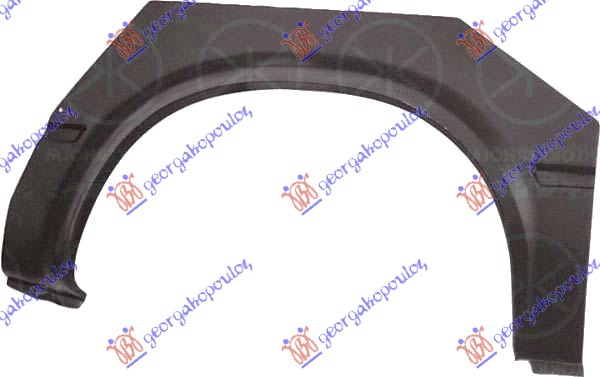 REAR WHEEL ARCH (3570 mm)