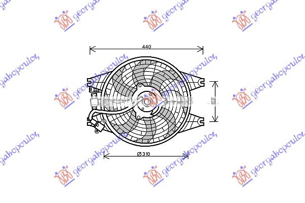 COOLING FAN ASSU PETR. - DSL