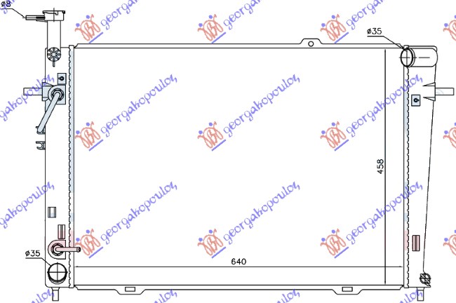 ΨΥΓΕΙΟ 2.0-2.7I 24V A/T +/-A/C (64x46.2)