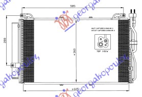 ΨΥΓΕΙΟ A/C 1.5 CRDi (61x36)