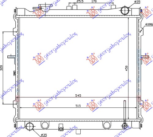 ΨΥΓΕΙΟ 2.0 BENZINH +/- A/C (450x524) (NRF)