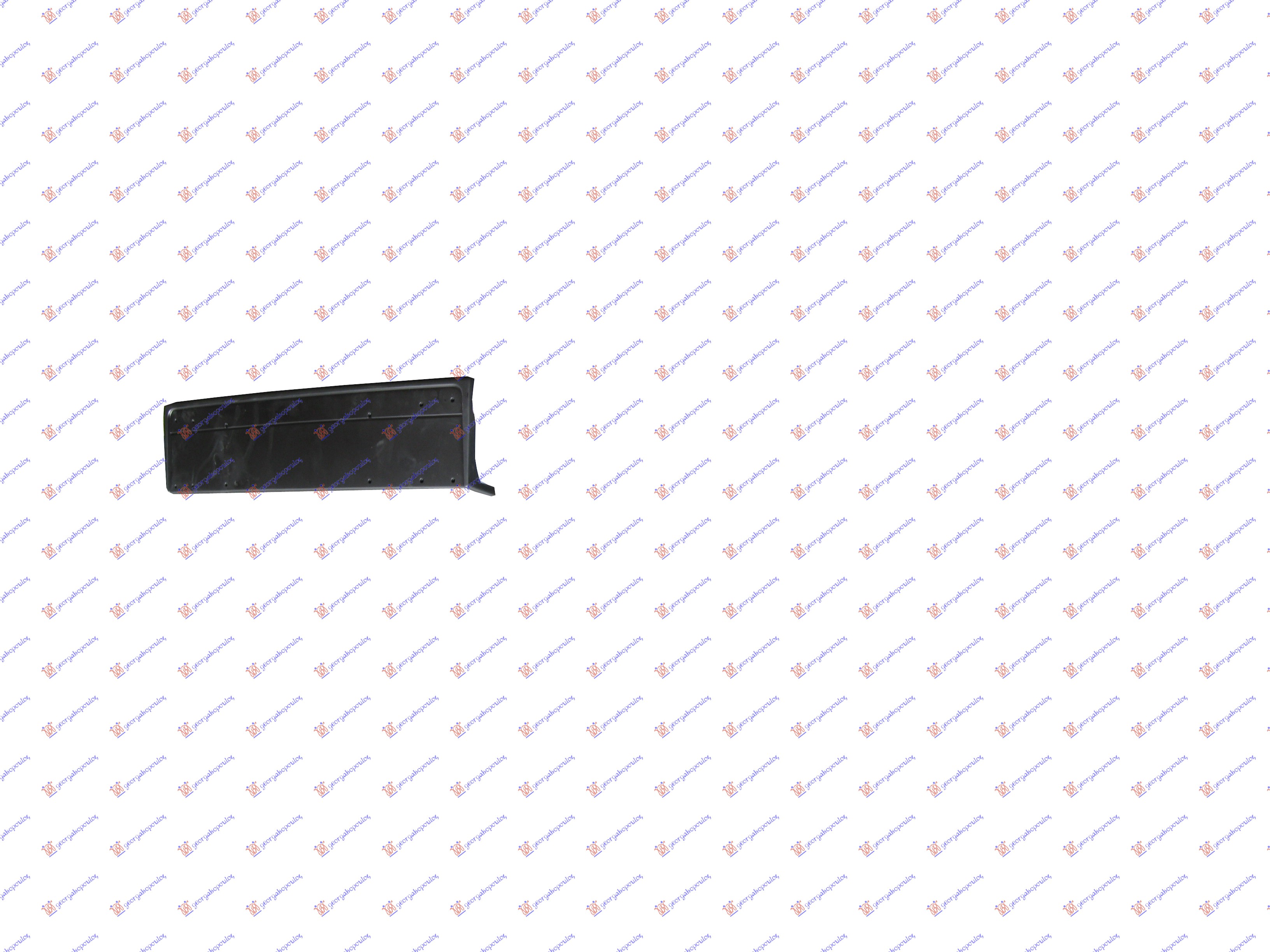 FRONT LICENCE PLATE PLASTIC 2000-