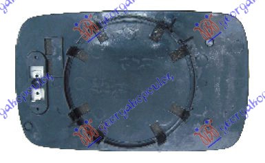ΚΡΥΣΤΑΛΛΟ ΚΑΘΡΕΦΤΗ ΜΠΛΕ ΘΕΡΜΑΙΝΟΜΕΝΟ (CONVEX GLASS)