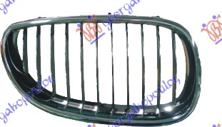 GRILLE SIDE PIECE (CHROME-CHROME/BLACK)
