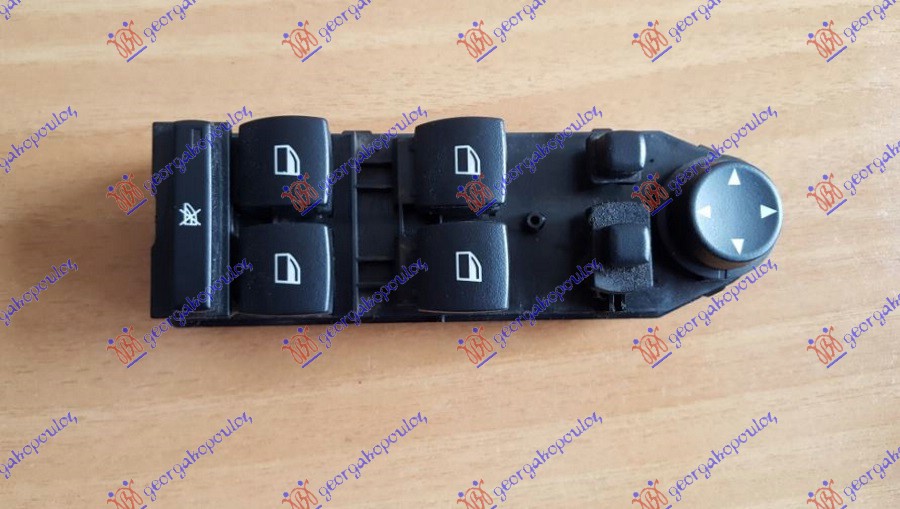 DOOR/MIRROR SWITCH FRONT FOLDABLE -2007 (Quatern) (4pin)