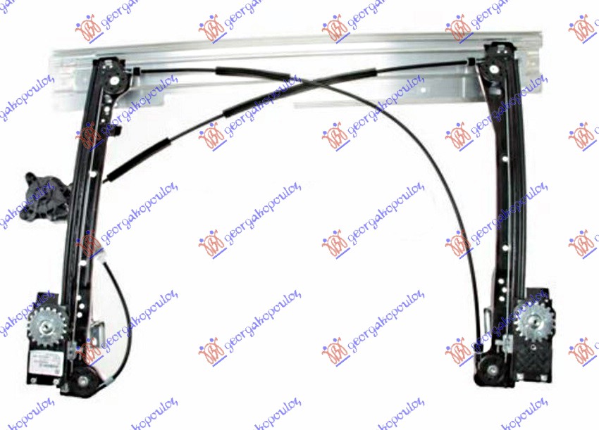 FRONT WINDOW REGULATOR ELECTRICAL (W/O MOTOR) 2008-