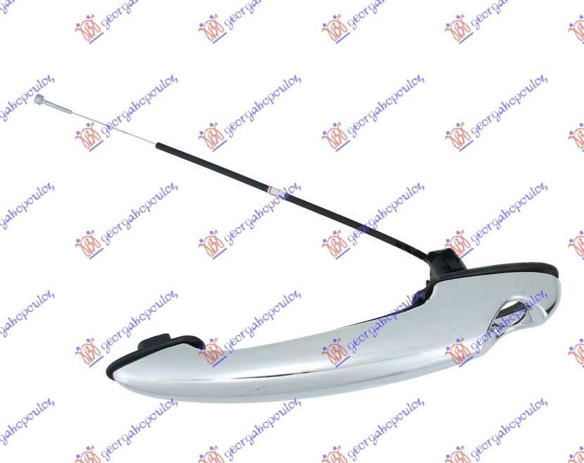 DOOR HANDLE FRONT OUTER CHROME