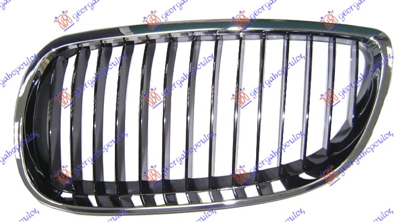 GRILLE SIDE PIECE (CHROME/BLACK)