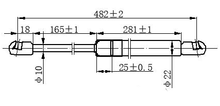 ΑΜΟΡΤΙΣΕΡ ΜΠΑΓΚΑΖ SPORTBACK (483L-750N)