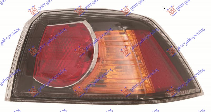 TAIL LAMP OUTER BLACK (E)