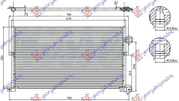 ΨΥΓΕΙΟ A/C 02- ΓΙΑ ΟΛΑ ΒΖ/DS (63x36x1.7)