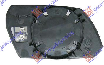 DOOR MIRROR GLASS HEATED -2003 (ASPHERICAL GLASS)