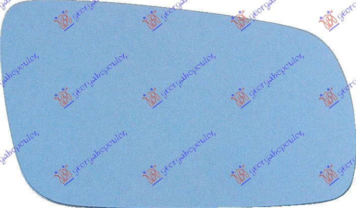 DOOR MIRROR GLASS BLUE 2000- (CONVEX GLASS)