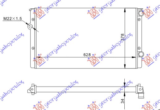 ΨΥΓΕΙΟ 1.9 TD (63x38) (ΠΑΡ.Σ/Ο)