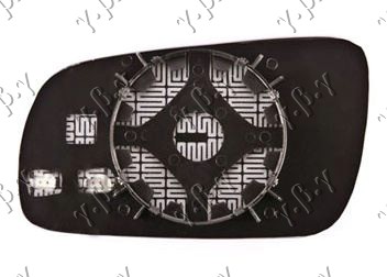 ΚΡΥΣΤΑΛΛΟ ΚΑΘΡΕΦΤΗ ΜΠΛΕ ΘΕΡΜΑΙΝΟΜΕΝΟ (ΜΑΚΡΥ (CONVEX GLASS)