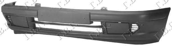 FRONT BUMPER (W/CUTTING MARKS FOR FOG LAMP HOLES) (A QUALITY)