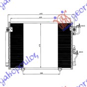 ΨΥΓΕΙΟ A/C 2.5td/3.2DID (63,4x47,8x1,6)