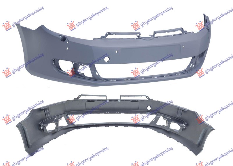 FRONT BUMPER PRIMED (W/PDS & WASH) (EUROPE)