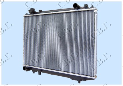 RADIATOR 2,6PET-2.5 DTD+/-A/C (45x63,5x26)