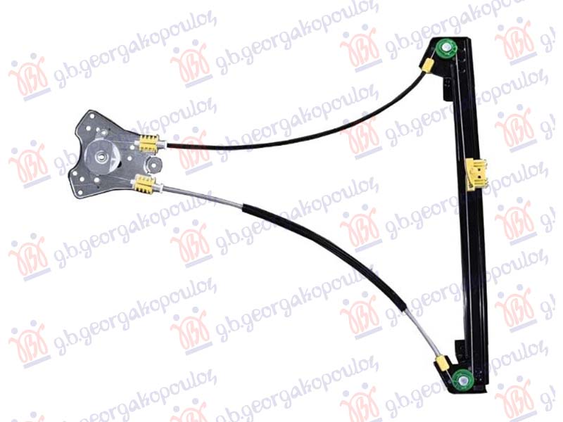 FRONT WINDOW REGULATOR ELECTRICAL 3D (W/O MOTOR)