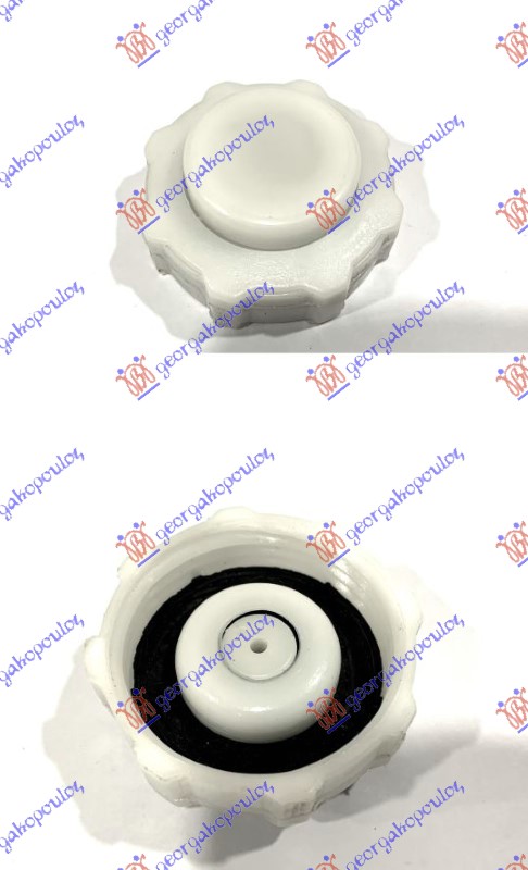 AUXILIARY TANK CAP WHITE PETROL 2.0L (0,7bar)