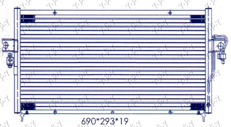 ΨΥΓΕΙΟ A/C ΓΙΑ ΟΛΑ (64.5x27) (07/12mm)